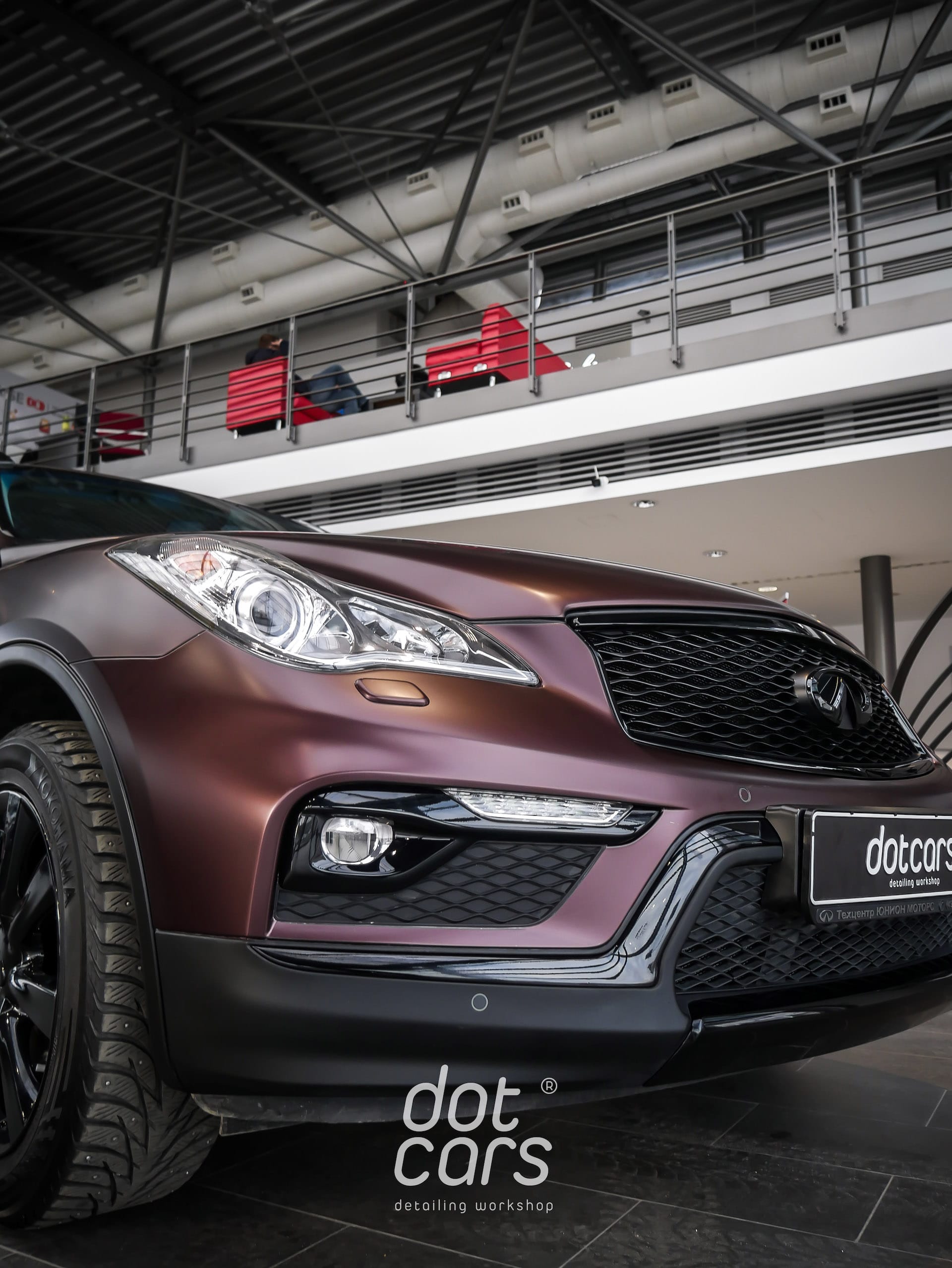 Полный апгрейд Infinity QX50 от детейлинг центра DOTCARS