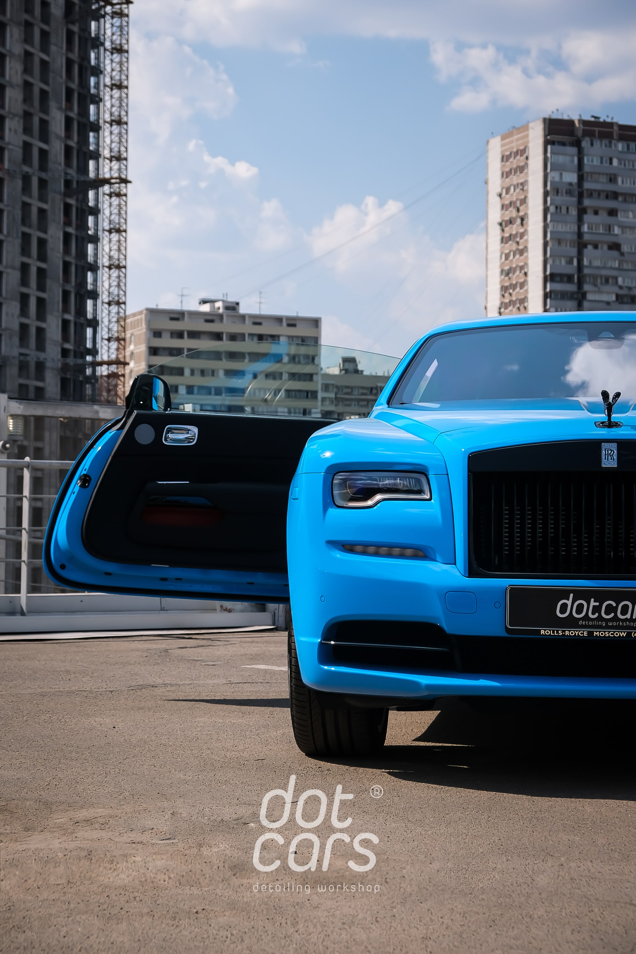 Rolls-Royce Wraith Blue – Второго Такого НЕТ ни у Кого | ЭКСКЛЮЗИВНЫЙ  ПРОЕКТ 4K в детейлинг-центре Dotcars