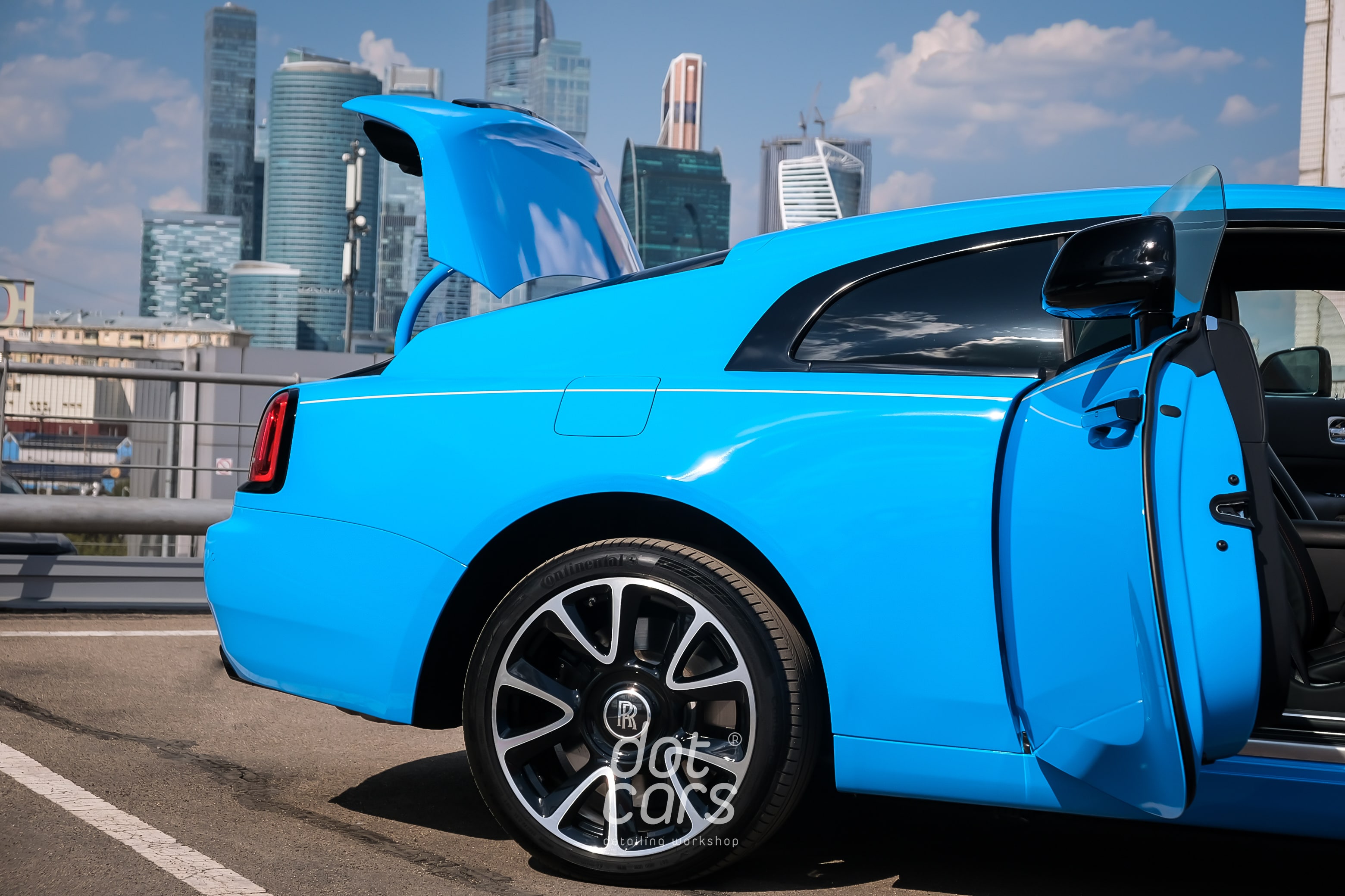 Rolls-Royce Wraith Blue – Второго Такого НЕТ ни у Кого | ЭКСКЛЮЗИВНЫЙ  ПРОЕКТ 4K в детейлинг-центре Dotcars